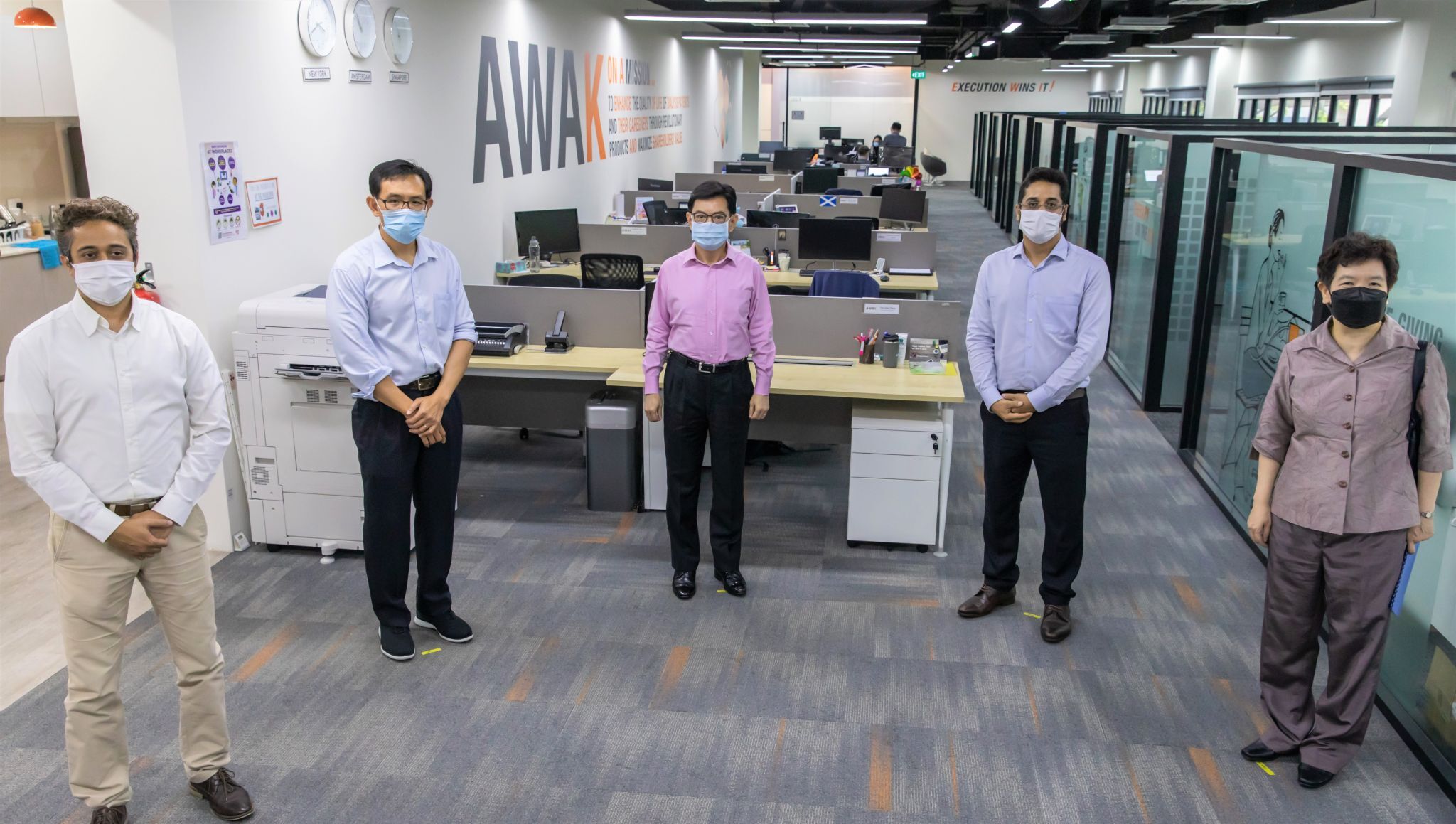 Deputy Prime Minister of Singapore, Mr. Heng Swee Keat visits Vivance (Formerly AWAK)
