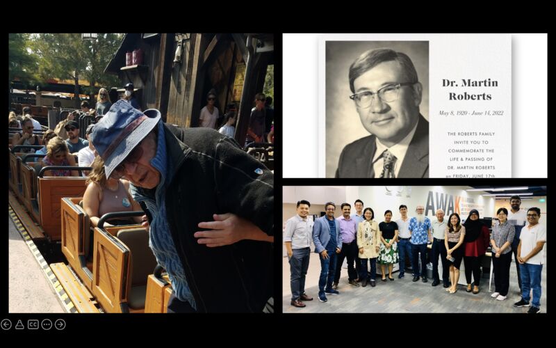 In remembrance of Dr. Martin Roberts 🙏