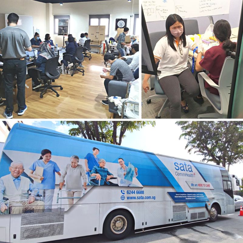 Annual Health Check at Office